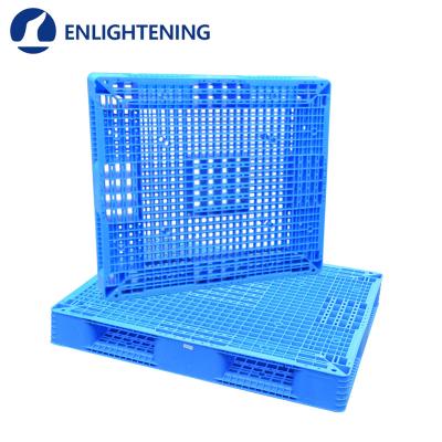 China Large Stackable Reversible Eco-Friendly Heavy Duty Double HDPE Euro Sides Plastic Pallet for sale