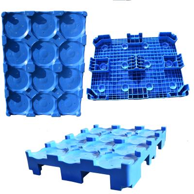 China Four Way Entry Single Faced Plastic Water Bottles Pallet Prices With Large Load Capacity for sale