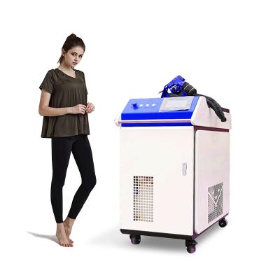 China Hotels 3000W Maquina De Soldadura Laser Hand Held Automatic 3 in 1 Laser Cutting Cleaning Welding Machine for sale