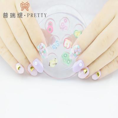 China 2020 New Design Jelly Gel Full Cover Fake Nails Packing For Kids False Press On Nails for sale