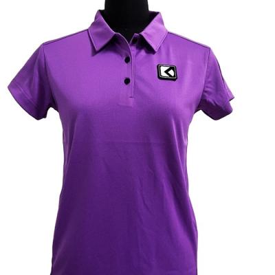 China New type QUICK DRY tops sale women short sleeve slim fit stretch ladies polo shirt high quality for sale