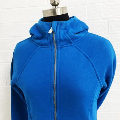 China Anti-pilling Cotton 100% Wholesale Custom Made Terry Ladies Long Sleeve French Hoodie for sale