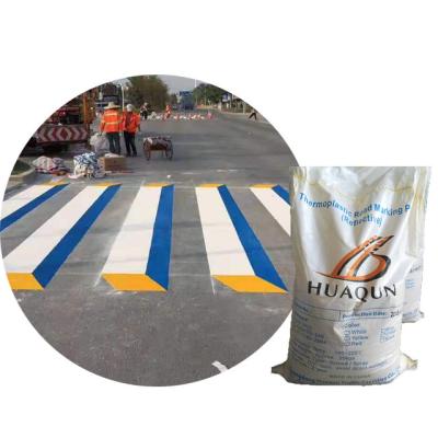 China High Adhesive Road Marking Thermoplastic Paint Powder For Highway / Street Construction for sale