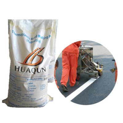 Cina 25 kg/sacco JT/T280-2004 Glow In The Dark Road Paint Fast Drying Bianco / Giallo / Blu / Rosso in vendita