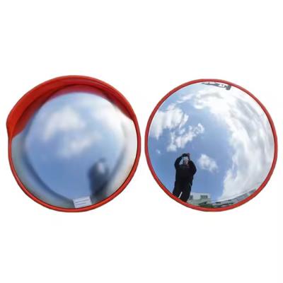 China High Visibility Outdoor Convex Mirror  Plastic Wide Angle Curved Traffic Mirror for sale