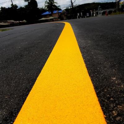 China C5 Resin Yellow Road Paint , Thermoplastic Pavement Marking Paint With Superior Adhesion for sale