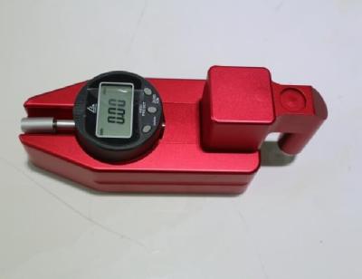 China Anodized Aluminum Alloy Road Marking Thickness Gauge With Digital Display for sale