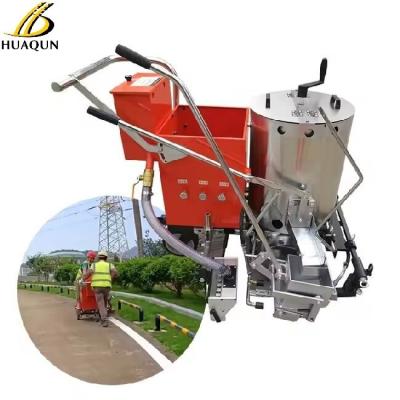 Cina Factory Hand Push Road Marking Machine Good Price Light Weight Thermoplastic Road Machine in vendita