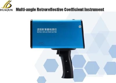 China Retroreflectómetro de señales de tráfico de precisión de múltiples ángulos / Retroreflectómetro de mano en venta