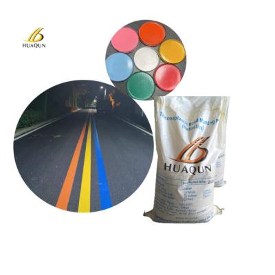 China Eco Friendly Hot Melt Marking Paint Quick Drying Paint Line Road Thermoplastic Pavement Road Paint for sale