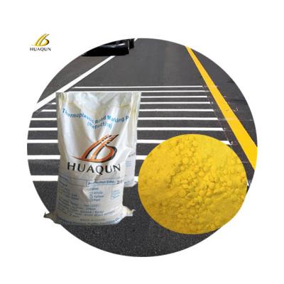 China High Quality Hot Melt Powder Coating Reflective Thermoplastic Road Marking Paint for sale