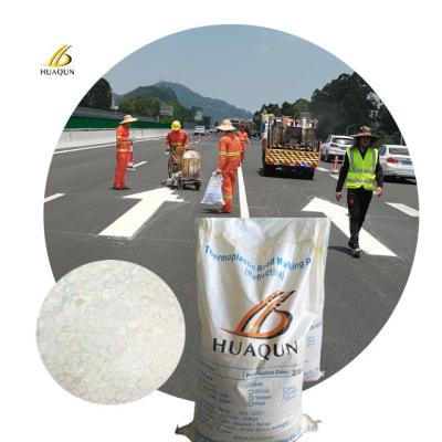 China Strong Adhesion Reflective City Road Marking Thermoplastic Road Paint Long Lifespan Quick Drying for sale