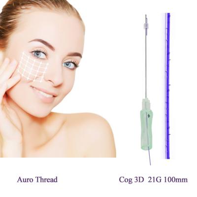 China Easy to use high quality 3D tooth 21g 100mm pdo suture needle best selling products for sale