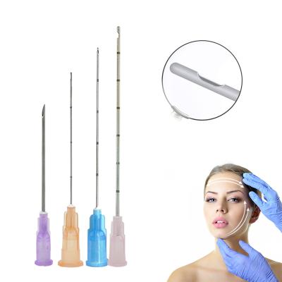 China Safety size quality blunt cannula for hyaluronic acid dermal filler for sale