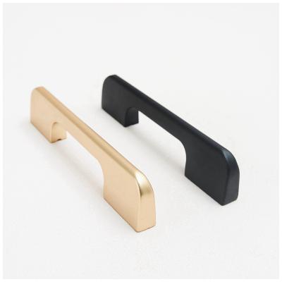 China Customization Furniture Hardware Handle Wardrobe Shoe Cabinet Drawer Handle Modern Cooler Cupboard Wine Handle for sale