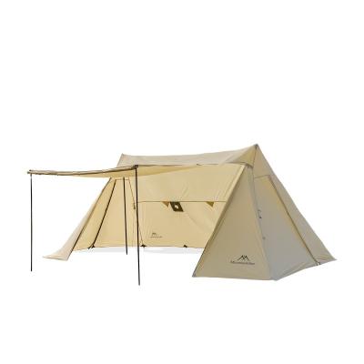 China Mountainhiker Durable Outdoor Camping Shade Canopy Beach Tent Glamping Beige Sun Shelter for sale