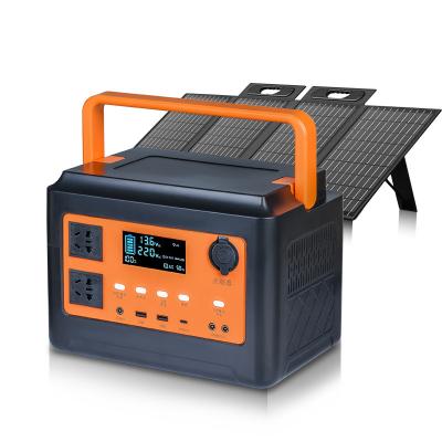 China Portable Type C DC AC Output Cocypower Storage System Usb Wireless Charging Solar Power Input Portable Power Station 500w For Outdoor Camping for sale