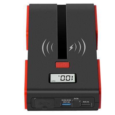 China Cocypower 10000mAh Jump Starter Car Jump Battery Booster Car Battery Booster with Wireless Charging for sale