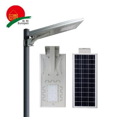 China ROAD road outdoor waterproof street light 10W 15w 20w 30w integrated all in one led solar street light for sale