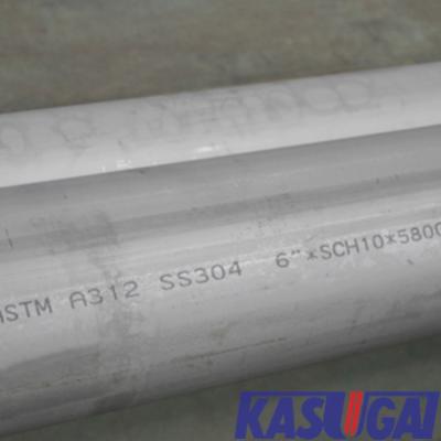 중국 ASTM A312는 스테인레스 강 파이프 12m 길이 TP304L ASME B36.10M을 용접했습니다 판매용