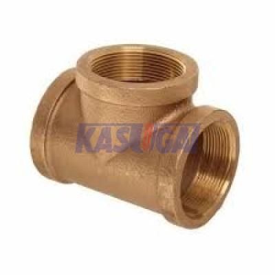 Cina <p>Fittings THD di rame e nichel ASTM B467 C71500 Tee rettilineo a filo forgiato</p> in vendita