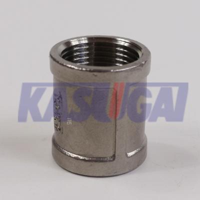 China ASTM A351 CF8 MSS SP-114 CL150 1¼” Cast Threaded Banded Coupling Te koop