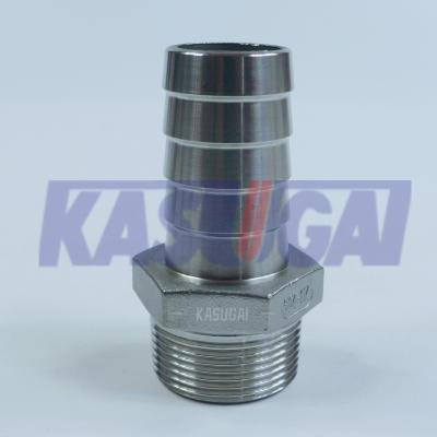 China AISI 304 MSS SP-114 CL150 2½ Stainless Steel Cast Threaded Hexagon Hose Nipple for sale