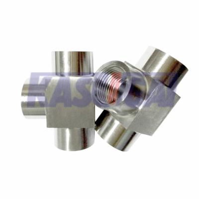 China Hoogdruk SS-fittings, gesmeed roestvrij staal stopcontact SW Te koop