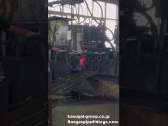 Hot Induction Forming of Stainless Steel Butt Welding Elbow ASME/ANSI B16.9