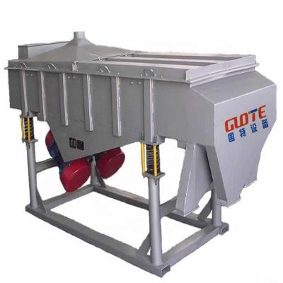 China Linear Screen Vibrating Shaker Separator Sieve Analysis Sieves Soil Sifter Machine for sale