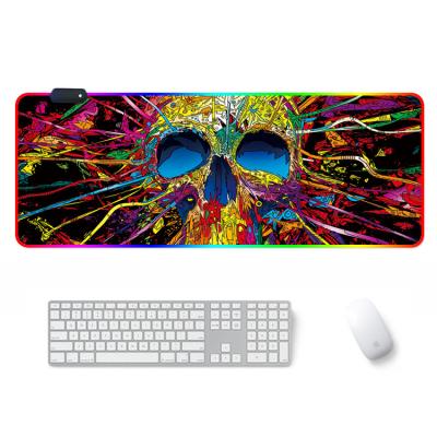 China Cool Comfort Mouse Pad 900x400 Waterproof Lit RGB Extended Mouse Pad for sale