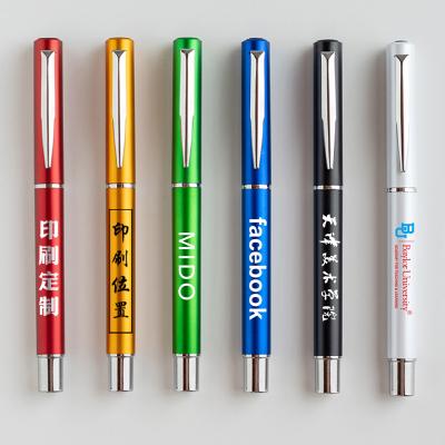 China Customized Normal Gel Pen Sign Pen Wholesale Metal Logo Luxury Best Smooth Writing for sale