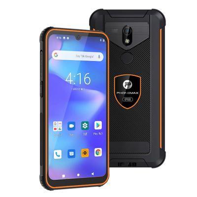 China Android 6.10 Industrial Rugged Smart Double Thumb Waterproof FHD 4G+128G 13MP Camera Phone Call SIM Card Big Battery Fingerprint for sale