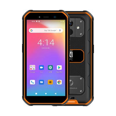 China Dual SIM Card Big Battery Fingerprint Waterproof Industrial Rugged Phone IP68 Android10 5.5 Inch 4G Rugged Smartphone for sale