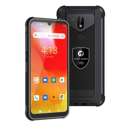 China Dual SIM Card Smartphone IP68 Rugged Flip 4g Android 10.0 Explosion Proof Phones 4GB+ 128GB Big Battery Smart Phone for sale