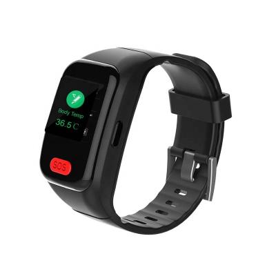 China 2021 GPS Navigation Voice Chat Full Page Heart Rate Watch Exercise Meter Smart Waterproof IP68 Step/Temperature Check for sale