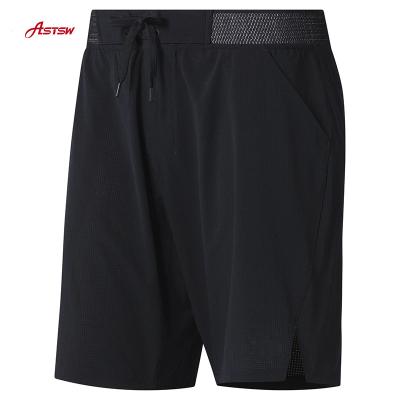 China Wholesale Hotsale Anti-Wrinkle Customs Training And Running Shorts Men Knit Waistband Cross Fit Shorts Nylon Spandex Gym Workout Shorts for sale