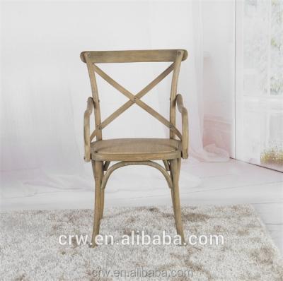 China Farmhouse Antique Wooden Armchairs Antique Dining Chair Antique Wood Chair for sale