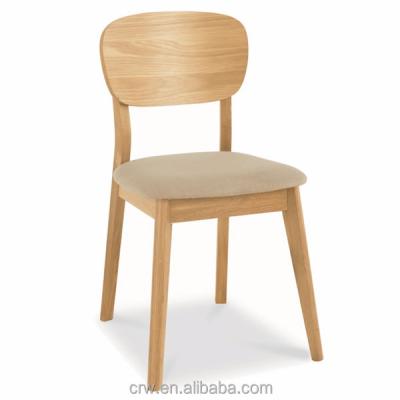 China RCH-4309 Solid Wood Oak Furniture Wooden Chair Leg Supplements Dining Chair for sale