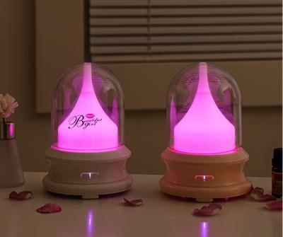 China Hot Sale High Quality Night Light Smart Nano Jet Mute Usb Humidifier Ultrasonic Aroma Diffuser Lamp for sale