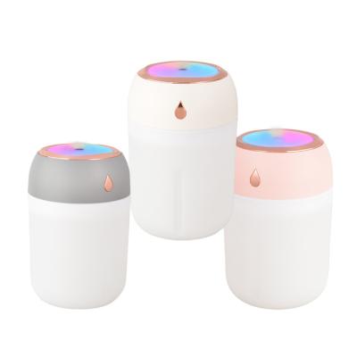 China Car Wholesale Customization Usb Colorful Lighting Logo Effect Mini Air H2o Special Atomization Humidifier for sale