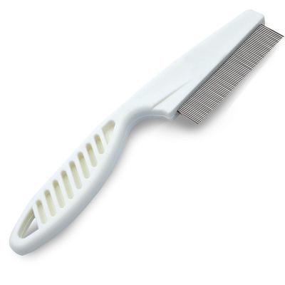 China Soft Comb Stocked Pet Animal Care Protect Comb High Density For Cat Dog Pet Hair Grooming Comb Stainless Steel for sale