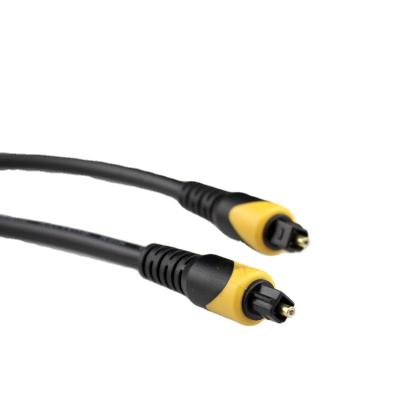 China Male To Male Digital Fiber Optic Toslink Gold Plated Audio Cable For Soundbar Home Theater for sale