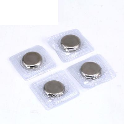 China Industrial Magnet Clothes Collar Curtain Button Plastic Invisible Powerful Magnet Concealed Magnetic Snap Buckle for sale