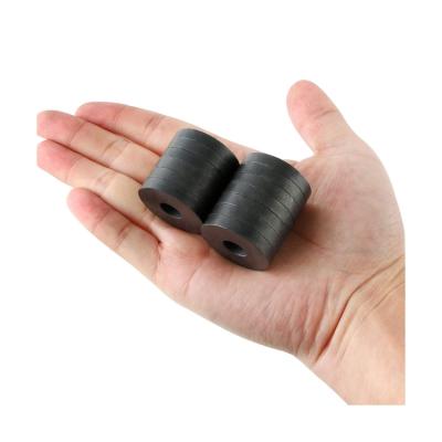 China Industrial Magnet Low Price Soft Type And Magnet Application Black Industrial Ring Bar Ferrite Magnet For Sale for sale