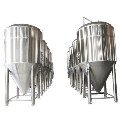 China Machine Repair Shops SUS 304 Beer Fermenter 200L 300L Conical Jacketed Fermentation BBT Tank For Sale for sale