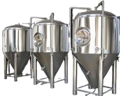 China Bright Machinery Repair Shops Beer Fermenter Tank Stainless Steel Fermentation Tank for sale