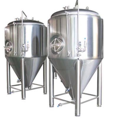 China Machinery Repair Shops 300L 500L 1000L 2000L 20HL 3000L 5000L 10000L Conical Beer Stainless Steel Fermenter for sale