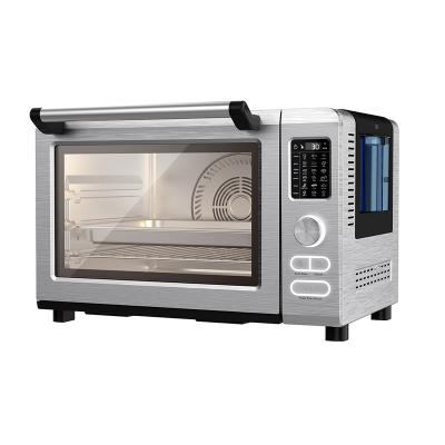 China Commercial Bakery Convection Oven Double 1700W Tempered Glass Door Oven Machine Bakery for sale