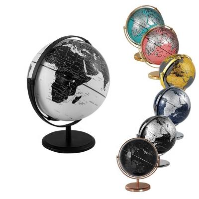 China Earth Popular High Quality Acrylic Durable Desktop Plastic Globe Home Office School Office Globe Home Decoration for sale